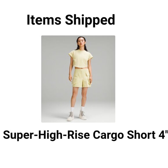 Lululemon Relaxed-Fit Super-High-Rise Cargo Short 4" - Picture 7 of 15